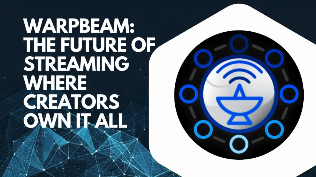 ⁣WarpBeam is streaming redefined. Real users, fair rewards, full ownership. ?