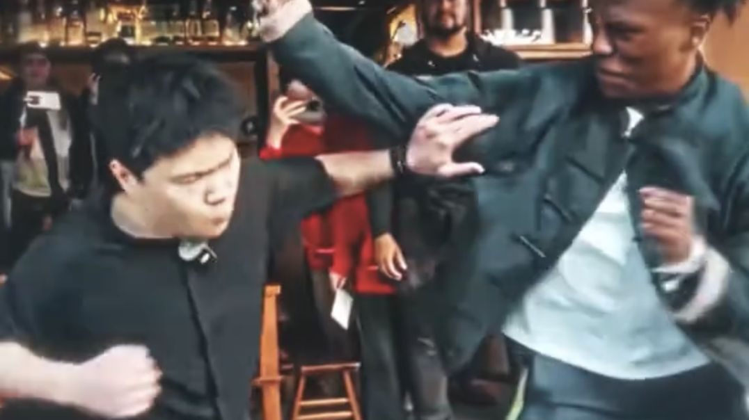 Bro recreated karate kid 🥋 😳😱