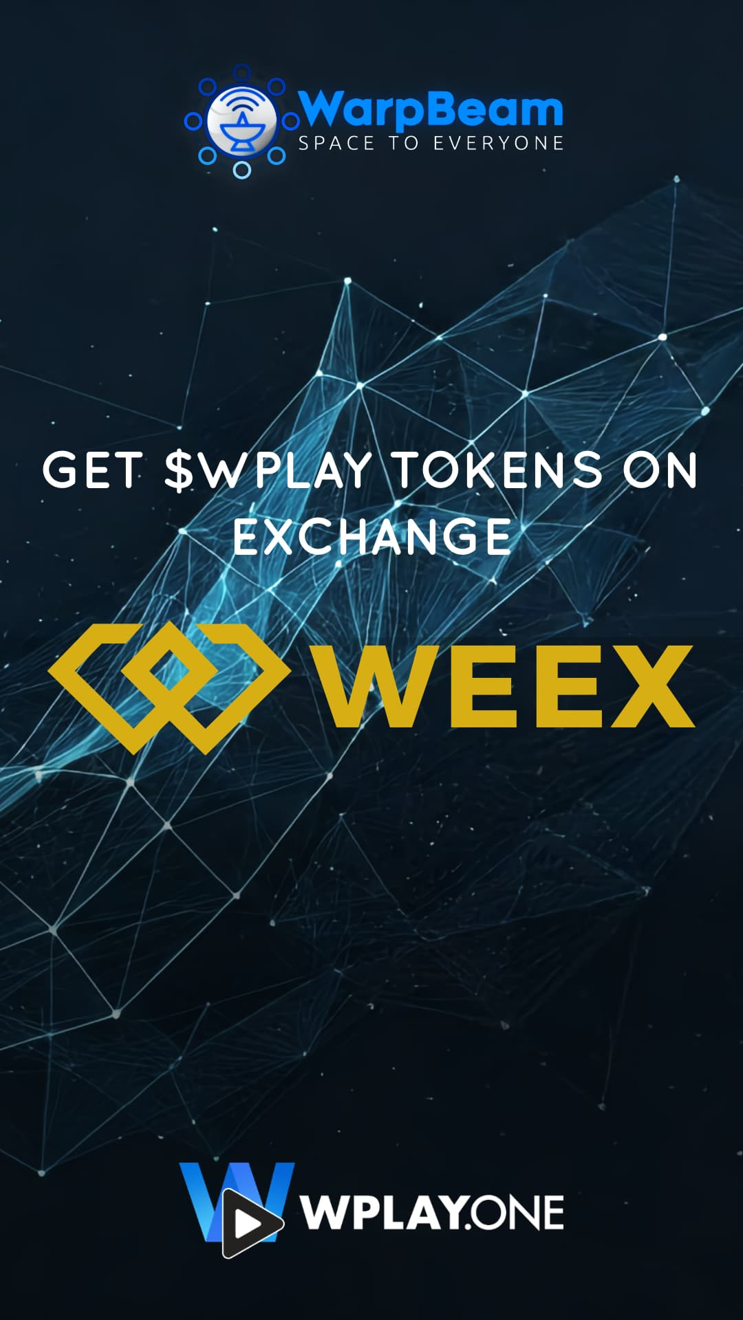 Get Wplay on weex exchange
