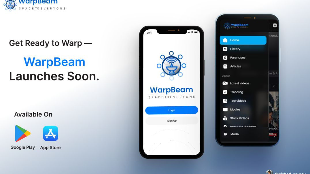 ⁣Warpbeam App Presentation