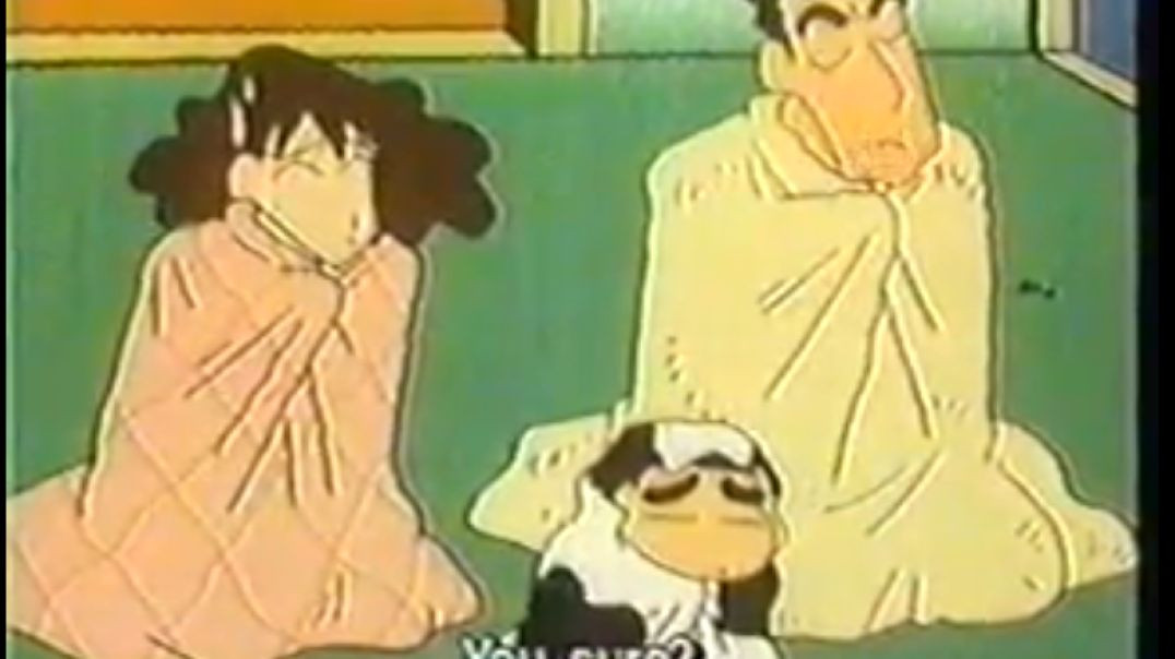 Shin Chan 93 - Poniendo mi corazón en la caligrafía／Limpieando el brasero／Es la introducción de ”Shi